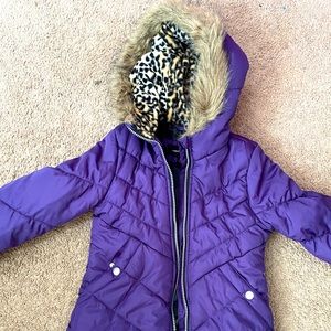 Purple Coat For Girls